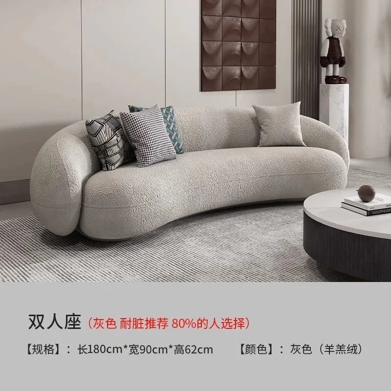 Sofas blancs et modernes