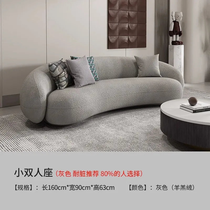 Sofas blancs et modernes