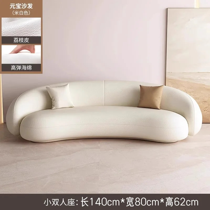 Sofas blancs et modernes