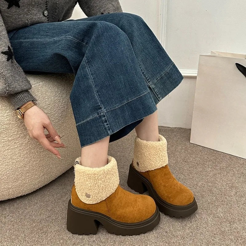Bottes Vintage à plateforme