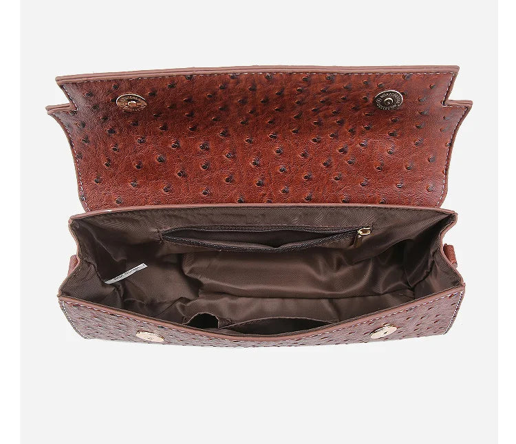 Sac à main style "Autruche"