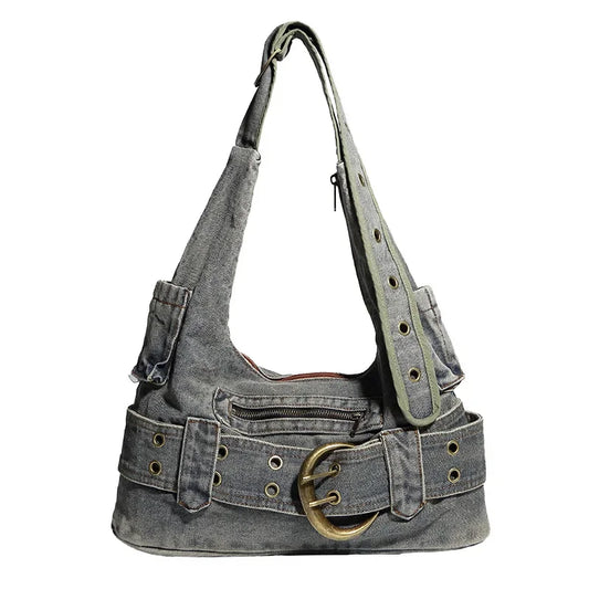 Sac à main vintage en denim