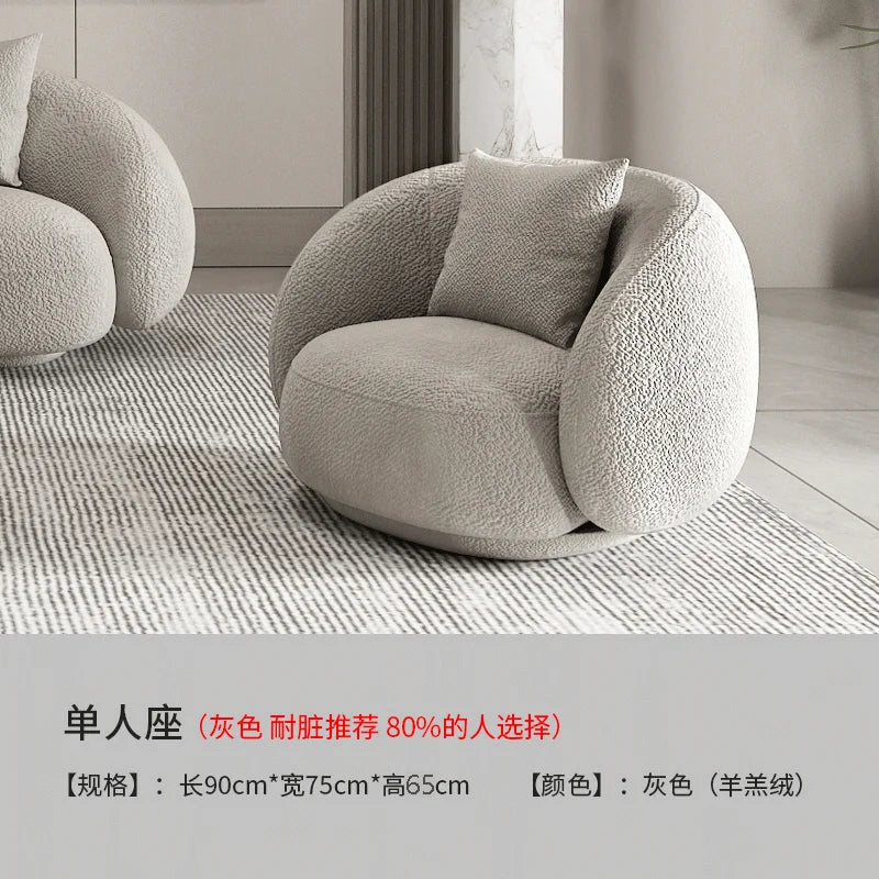 Sofas blancs et modernes