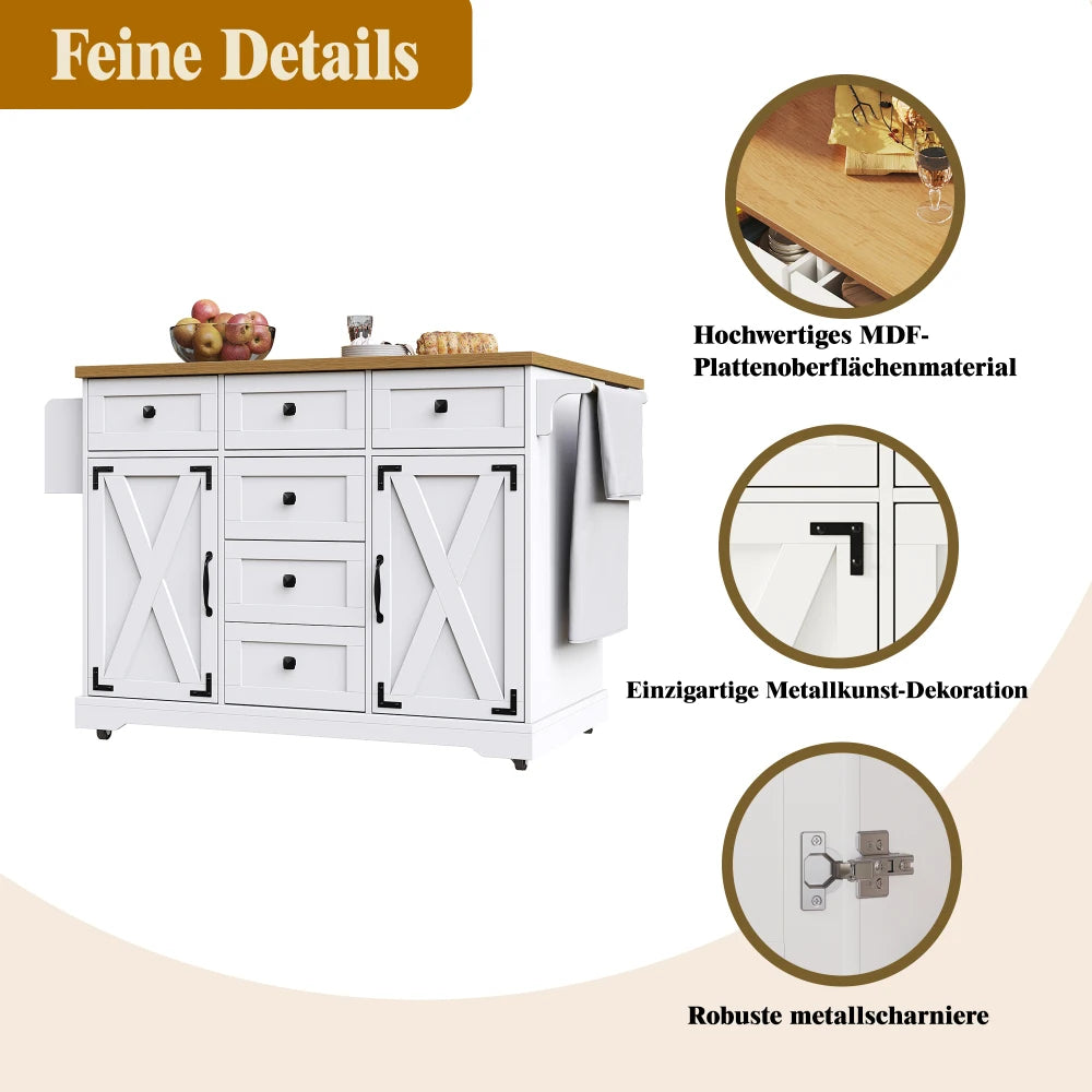 Ilo de cuisine multi-fonctionnel pour petit appartement