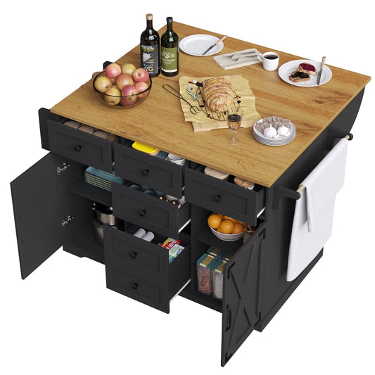 Ilo de cuisine multi-fonctionnel pour petit appartement