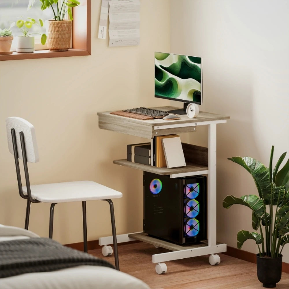 Table pour ordinateur roulante