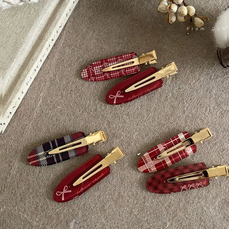 Barrettes pour les cheveux style "anglais"