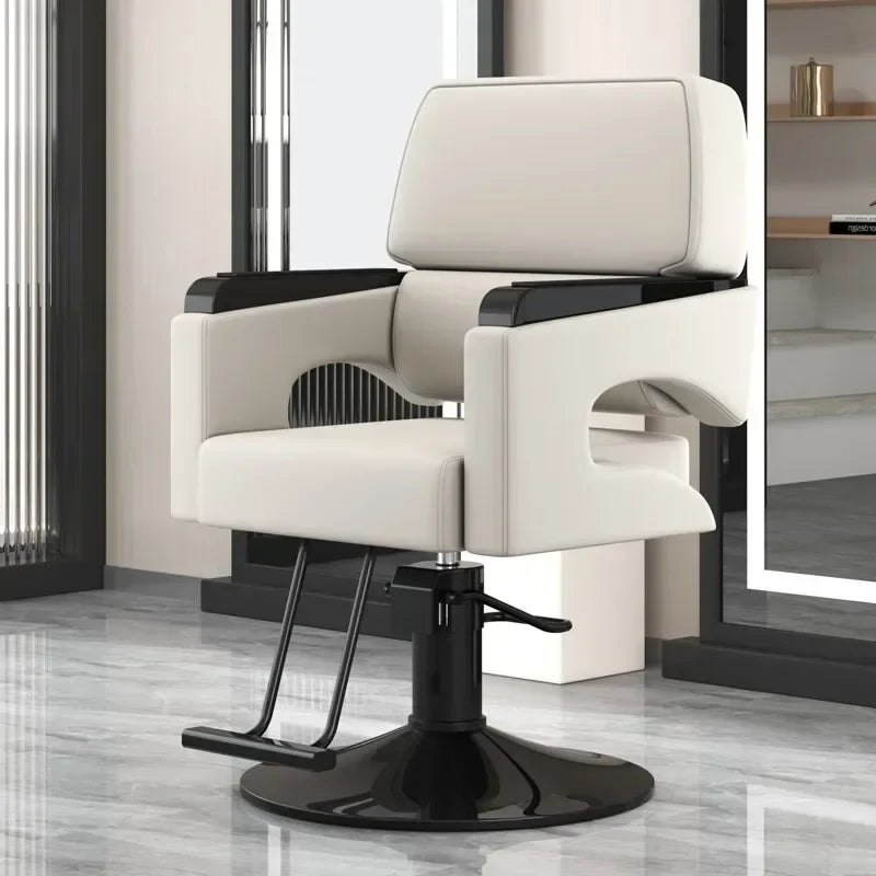 Chaise de salon de coiffure ergonomique et moderne