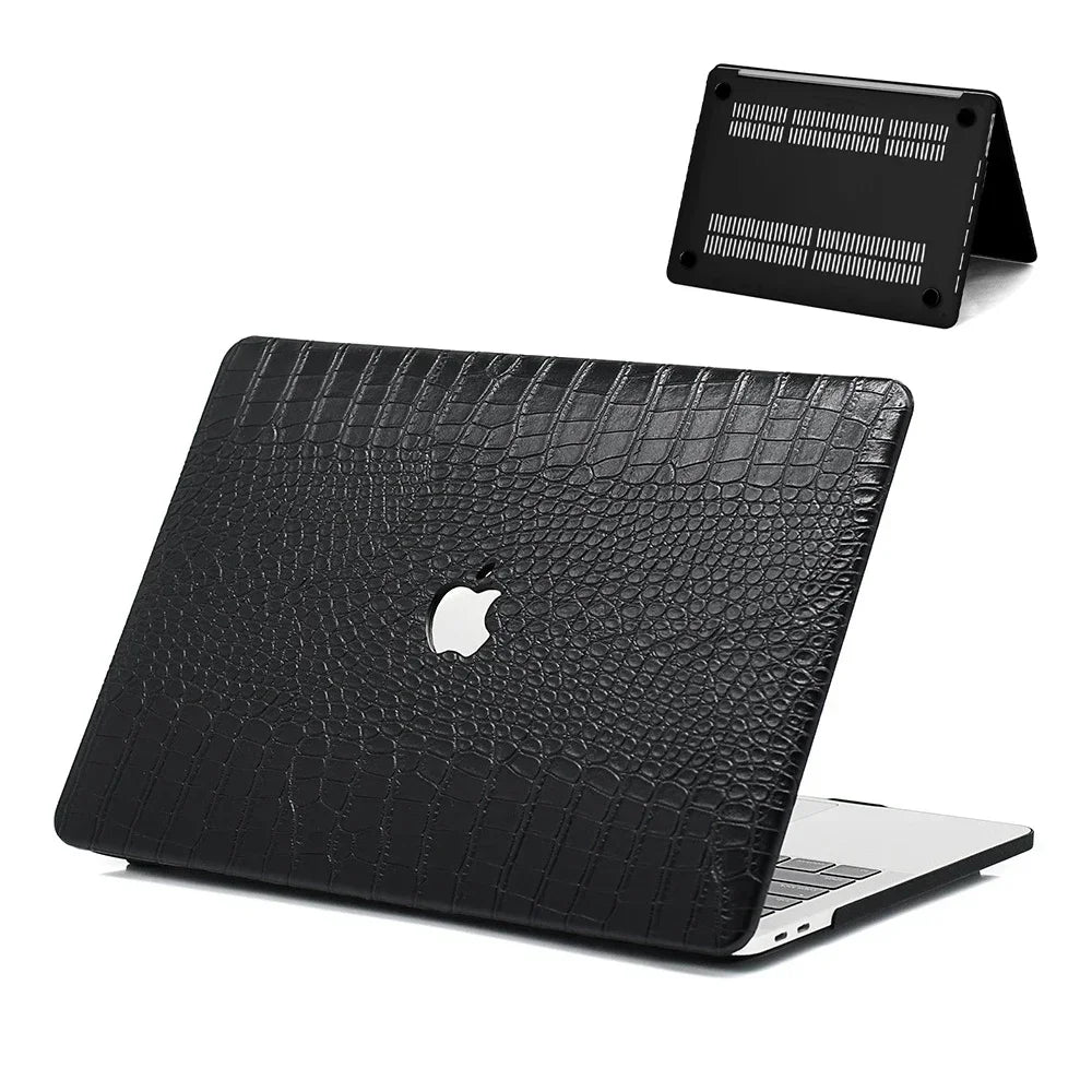 Coque motif croco pour Macbook Waterproof