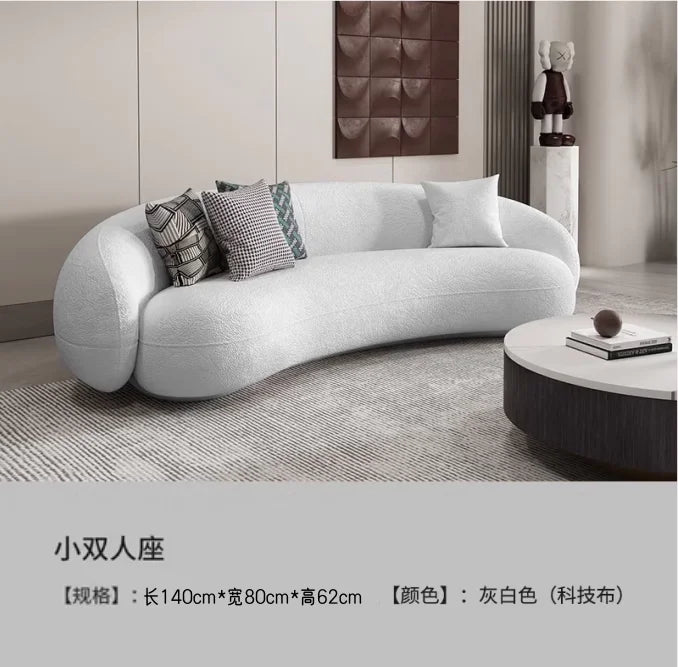 Sofas blancs et modernes
