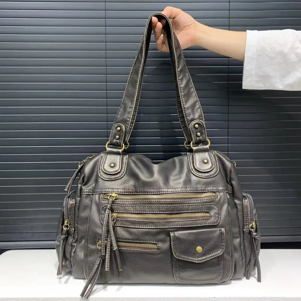 Cute City Bag Brun