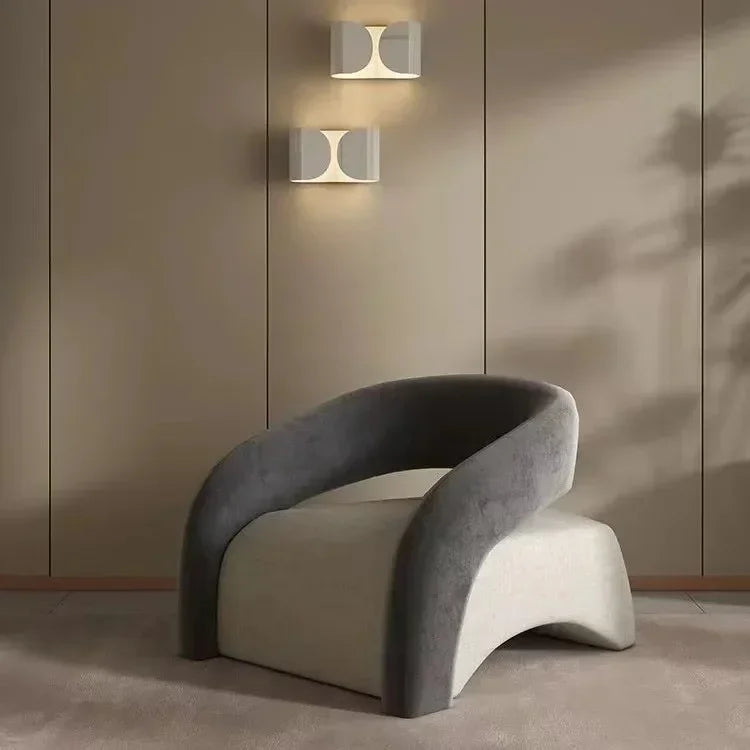 Chaise de salon minimaliste scandinave moderne