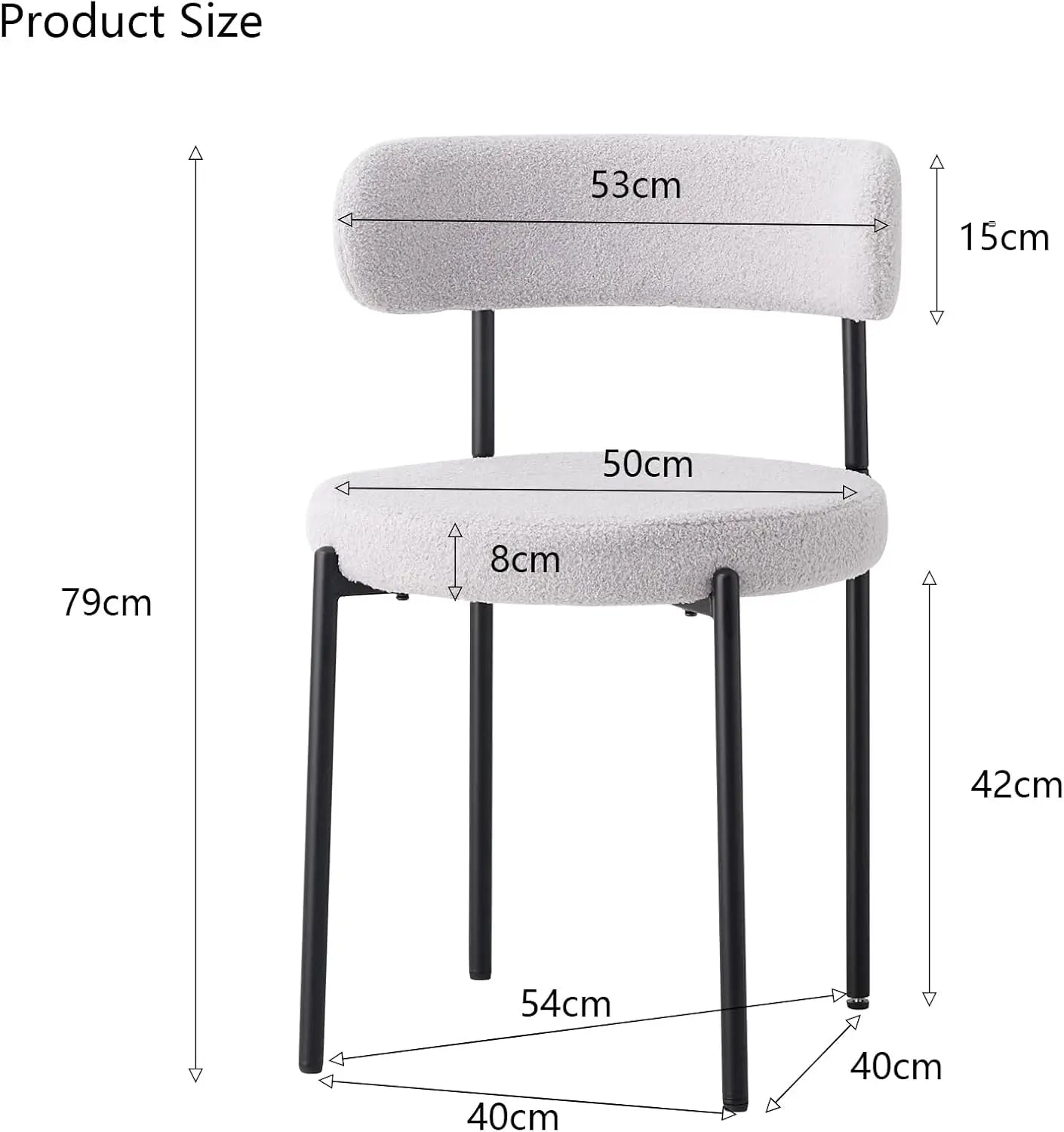 Ensemble de chaise nordiques