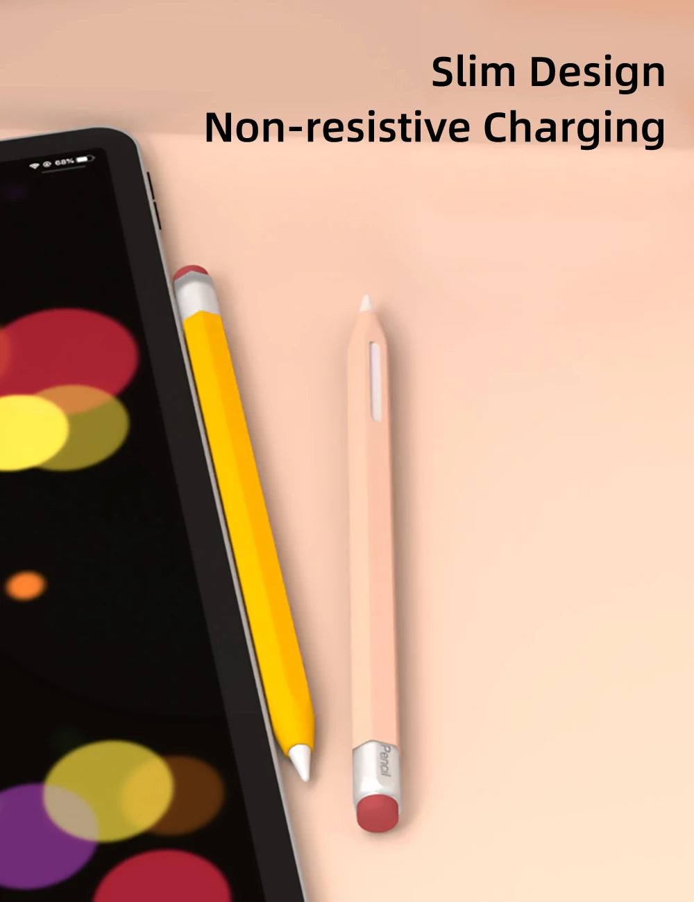 Coque style Crayon pour Apple Pencil Génération 1 et 2