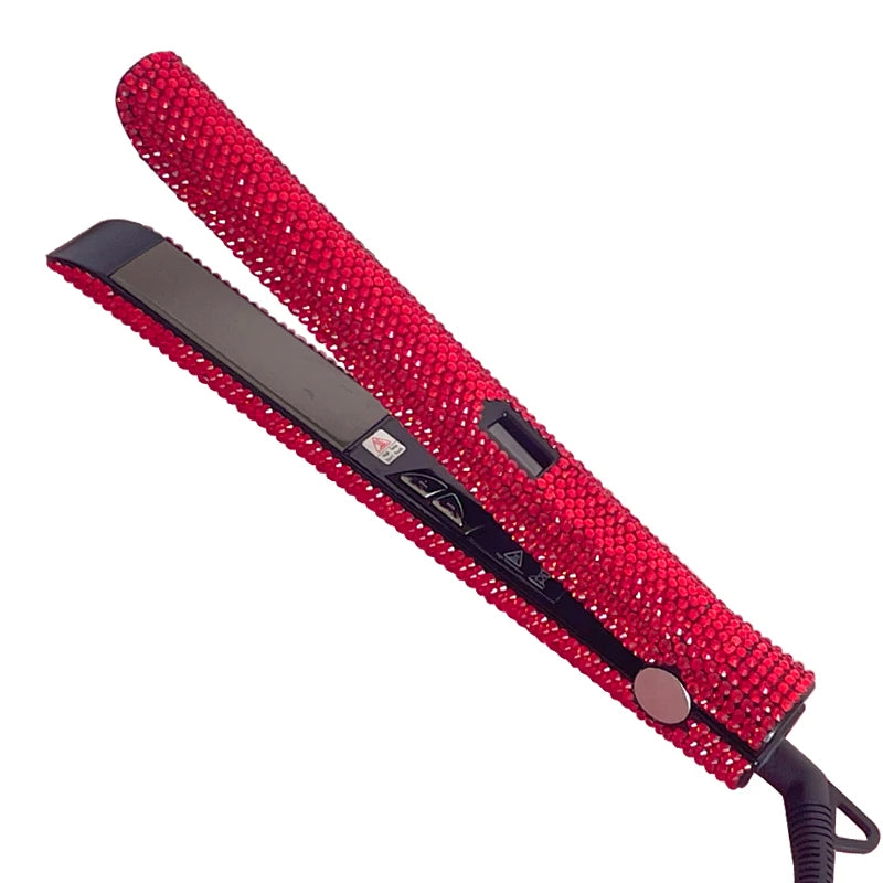 Fer à lisser avec des strass